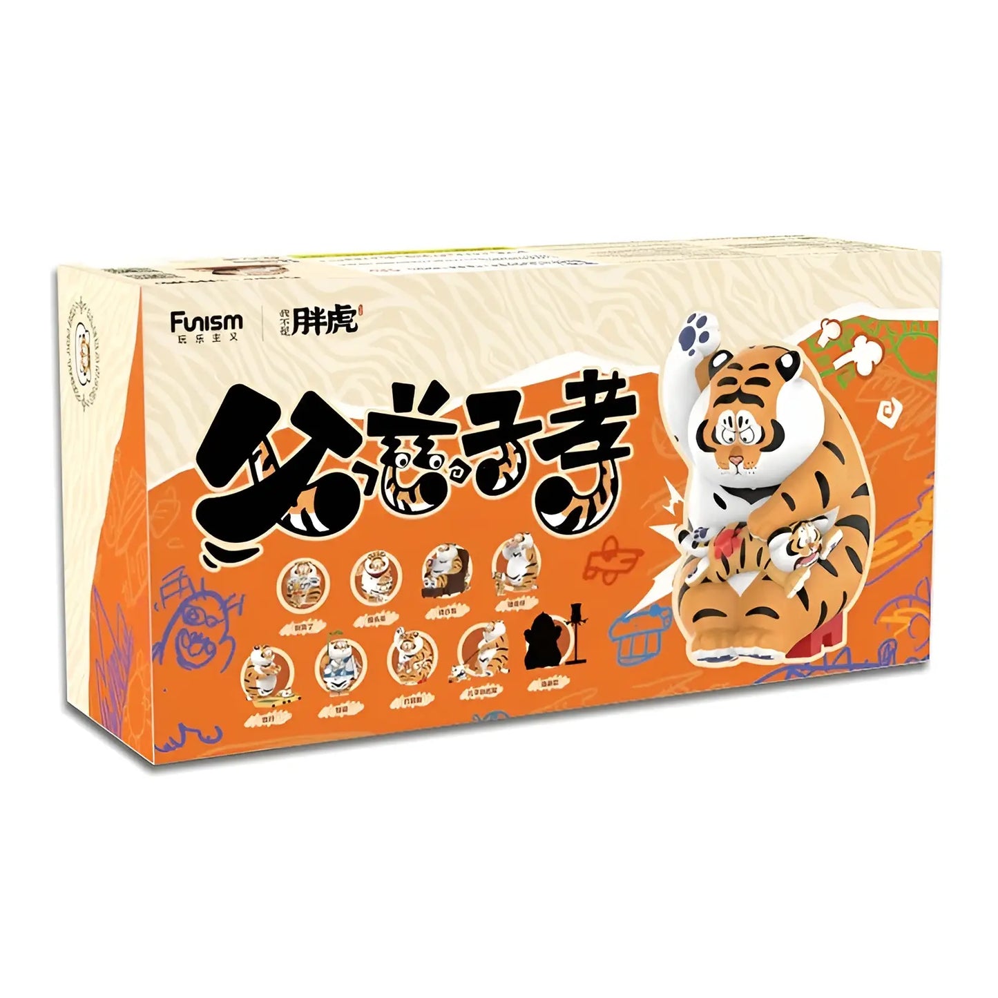 Alexander The Fat Tiger - Figurine Kawaii - Boîte Mystère - Roaring Love Series - Figurine & Kawaii - 13