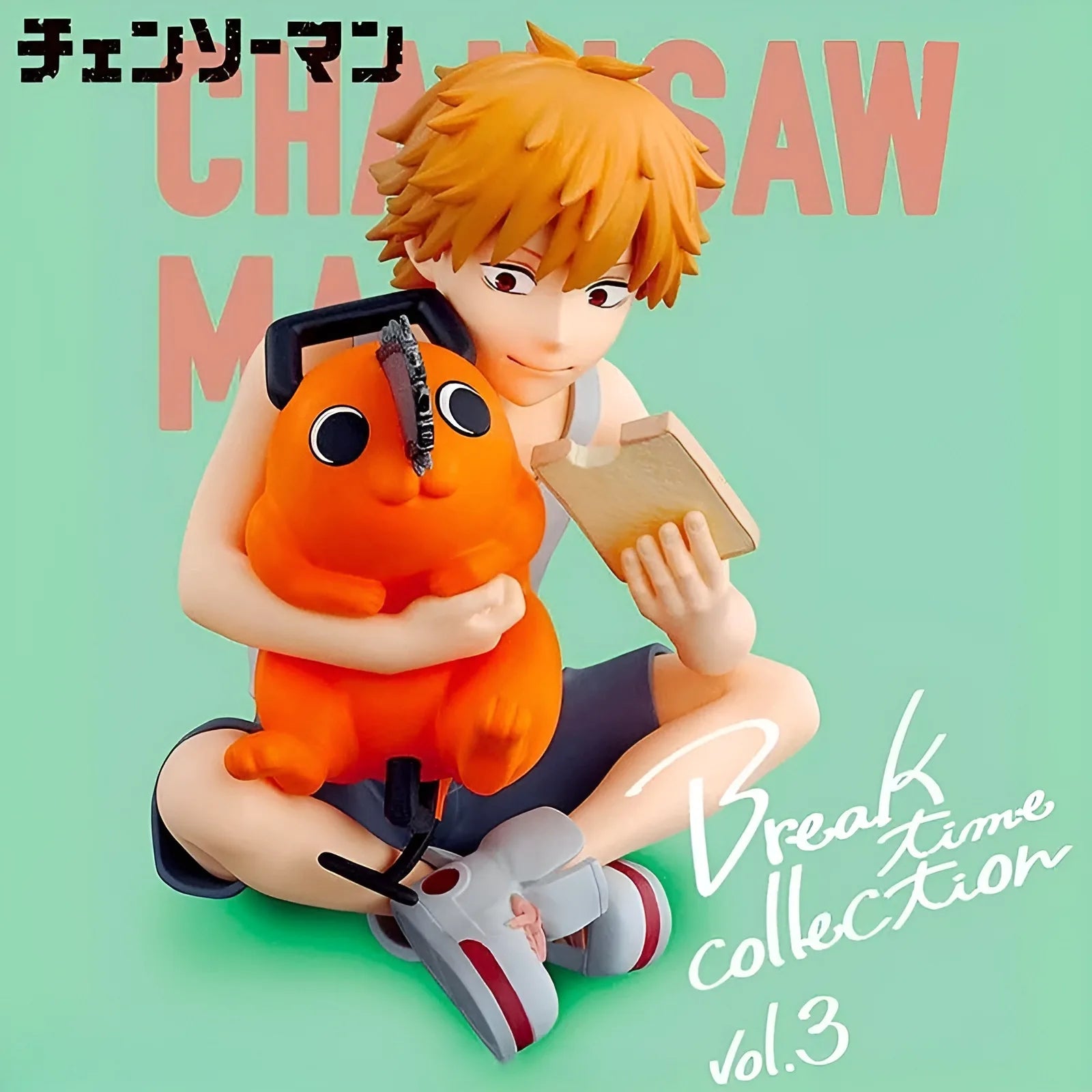 Chainsaw Man - Figurine Denji & Pochita - Break Time - Figurine & Kawaii - 1