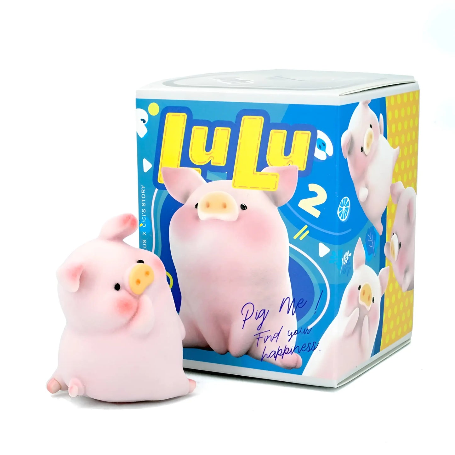 Lulu The Piggy - Figurine Kawaii Lulu Basic Original 2 - Boîte Mystère - Figurine & Kawaii - 9