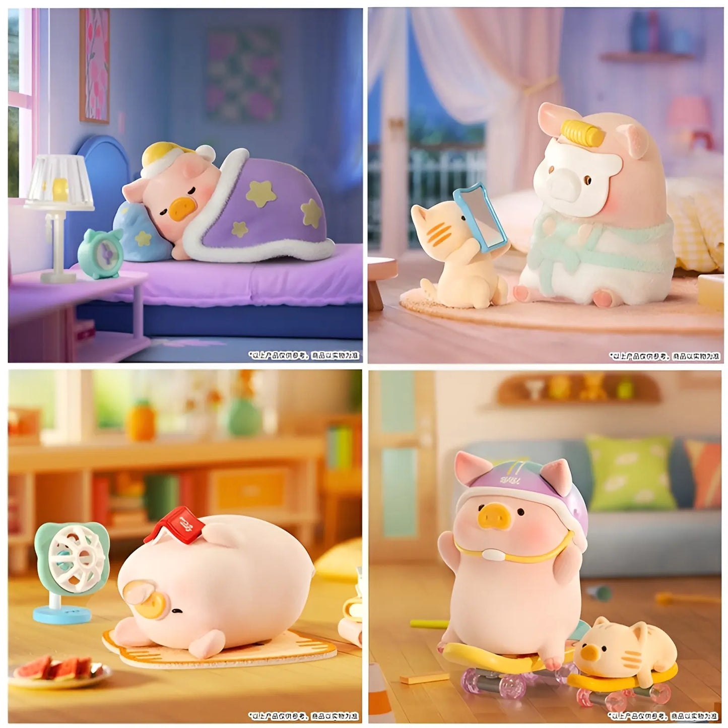 Lulu The Piggy - Figurine Kawaii Stay With You - Boîte Mystère - Figurine & Kawaii - 5