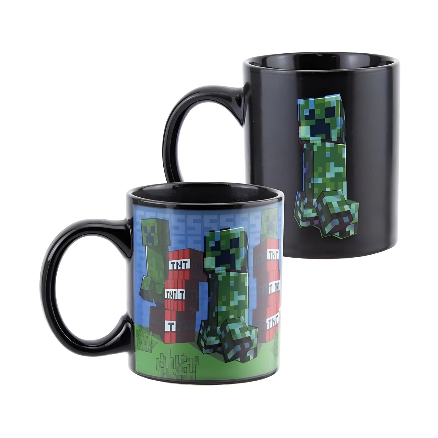 Minecraft - Mug Thermoréactif Creeper - 300ml - Figurine & Kawaii - 2