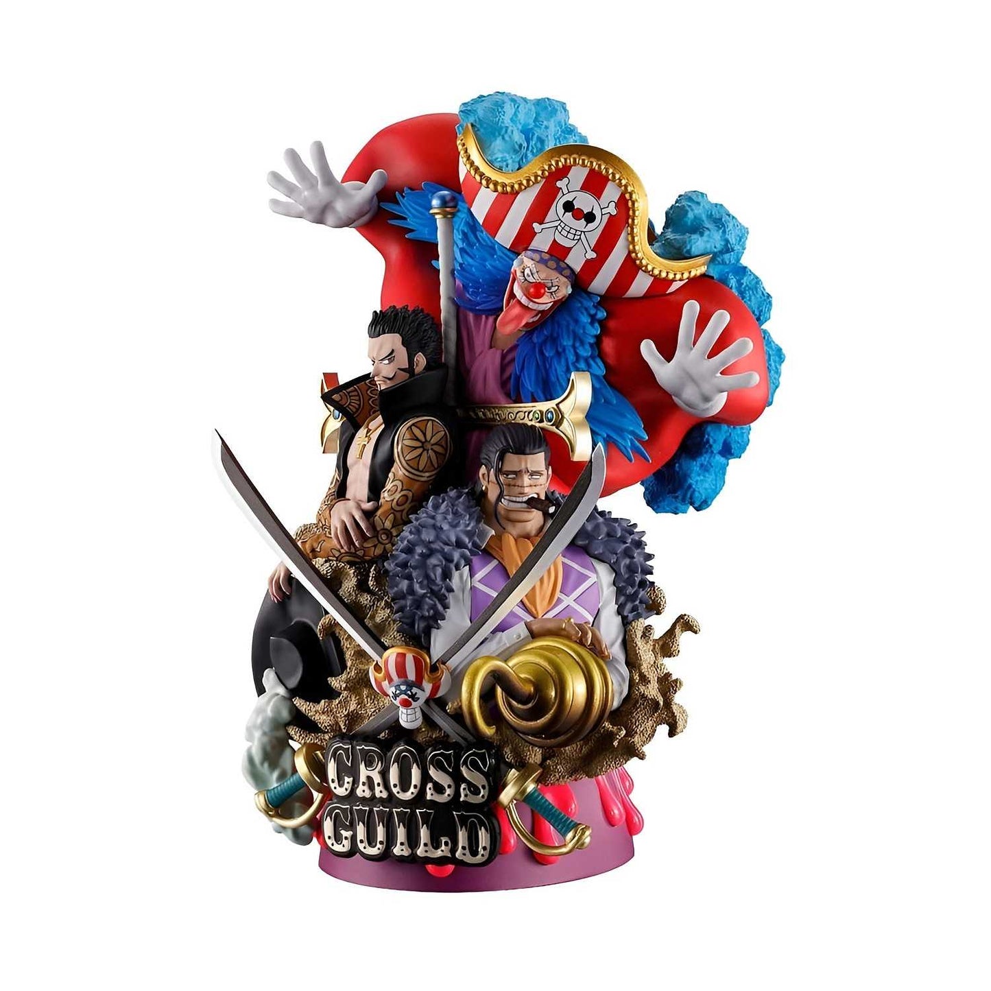 One Piece - Figurine Petitrama Logbox Re Birth - Cross Guild