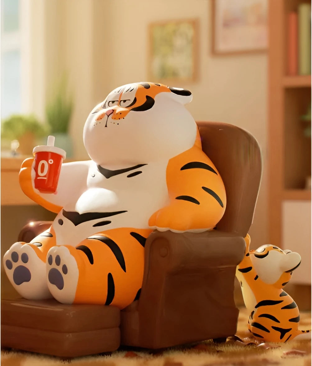 Alexander The Fat Tiger - Figurine Kawaii - Boîte Mystère - Roaring Love Series - Figurine & Kawaii - 10