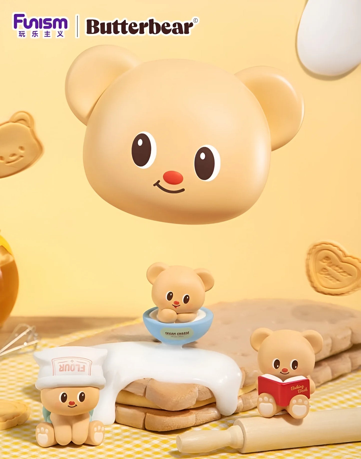 Butterbear - Figurine Kawaii Baked With Love Series - Boîte Mystère - Figurine & Kawaii - 3
