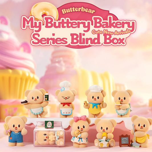 Butterbear - Figurine Kawaii My Buttery Bakery - Boîte Mystère