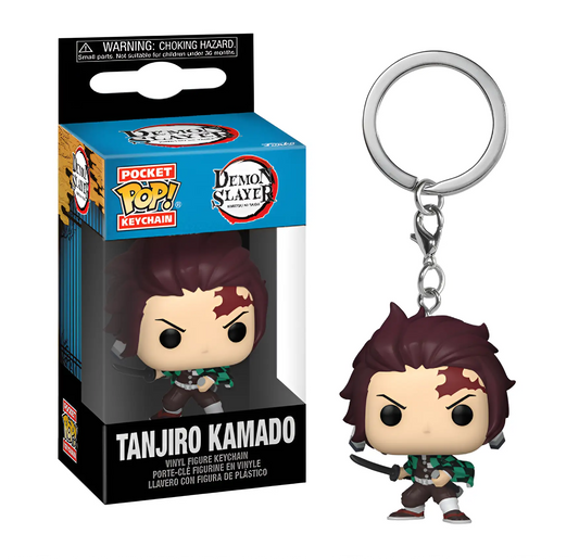 Demon Slayer - Porte-clés Tanjiro - Pocket Pop Keychain - Figurine & Kawaii - 1