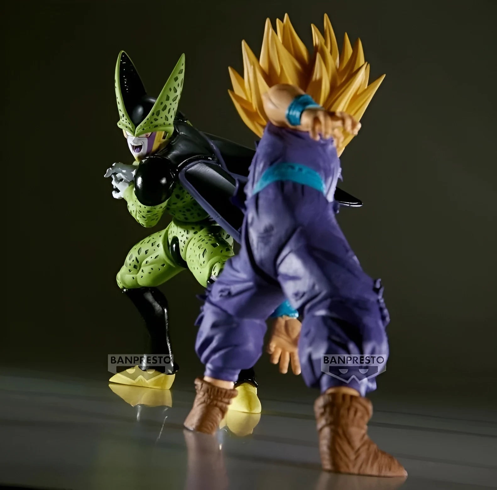 Dragon Ball Z - Figurine Cell Forme Parfaite (Vs Son Gohan Super Saiyan 2) - Match Makers - Figurine & Kawaii - 3