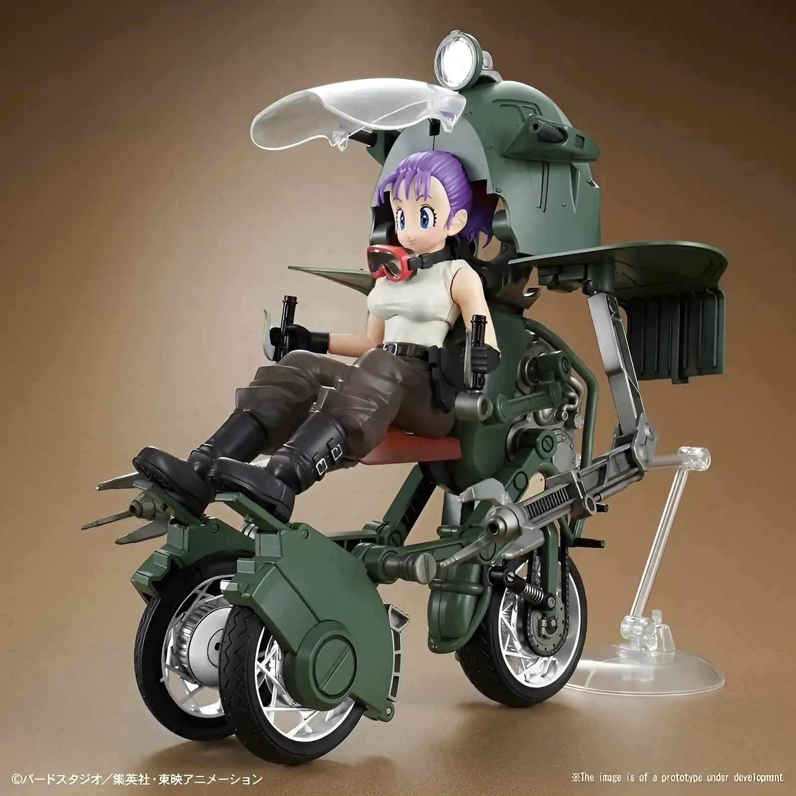 Dragon Ball Z- Maquette Articulée Bulma - Variable N°19 Motorcycle - Figurine & Kawaii - 4