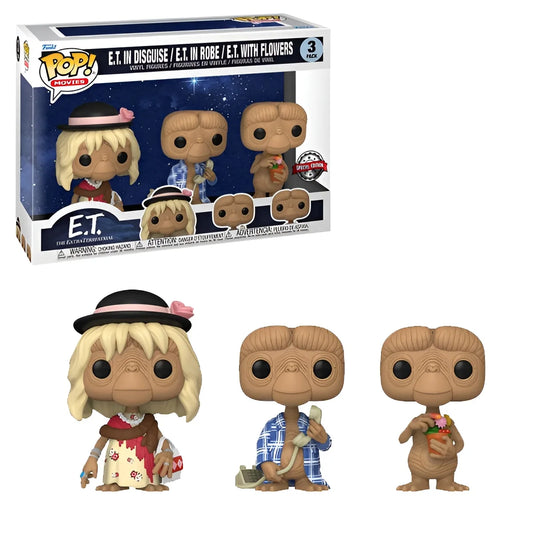 Funko Pop Movies - Figurine Kawaii E.T. - Lot de 3 - Figurine & Kawaii - 1