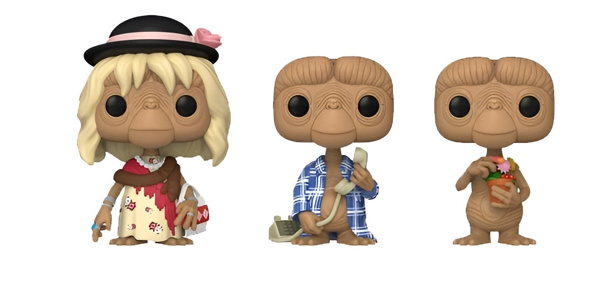 Funko Pop Movies - Figurine Kawaii E.T. - Lot de 3 - Figurine & Kawaii - 2