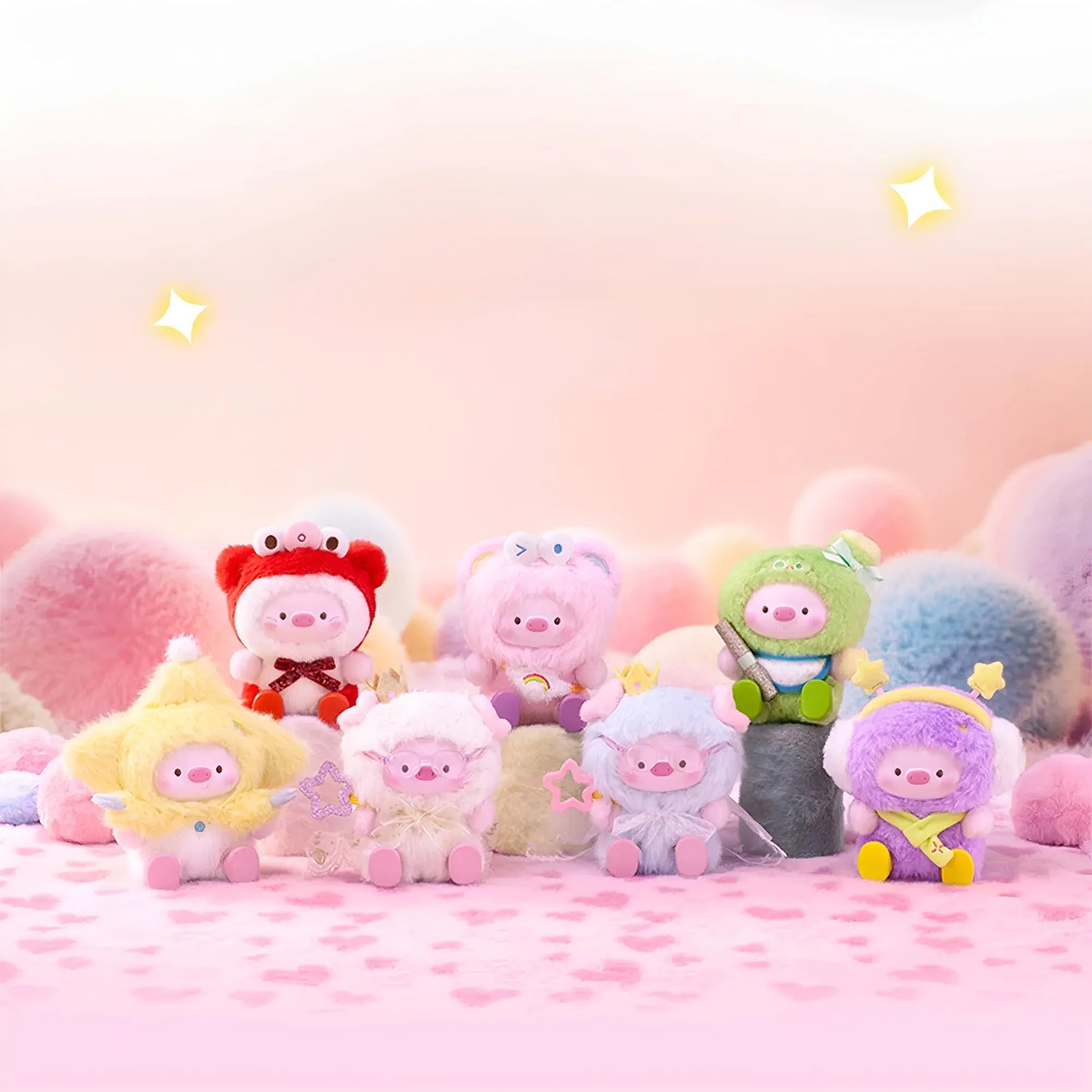 GeeGee Pig - Peluche Kawaii Countdown to Wishes - Boîte Mystère - Figurine & Kawaii - 1