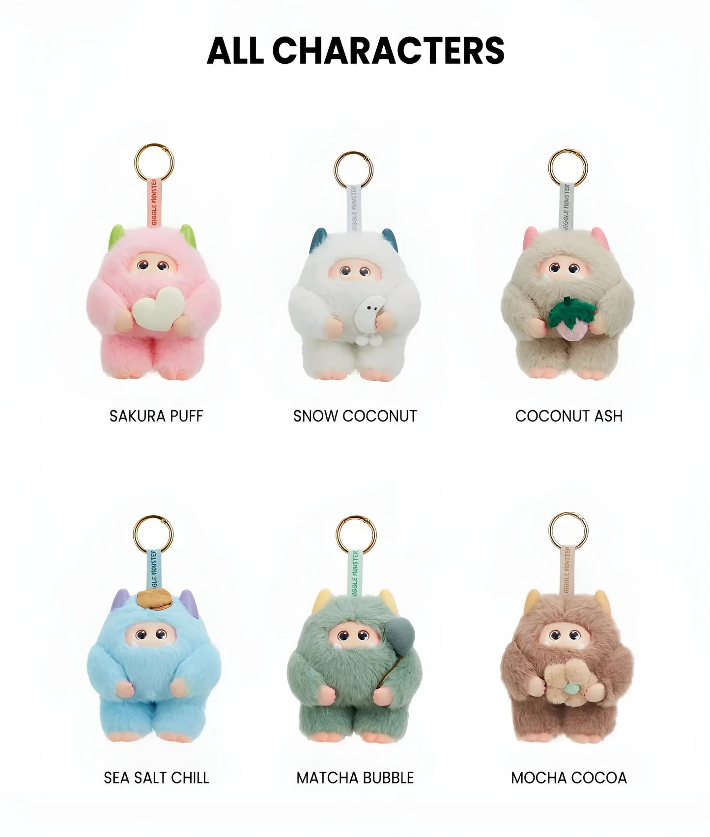 Giggle Monster - Kawaii Marshmallow Dreams Plush - Mystery Box