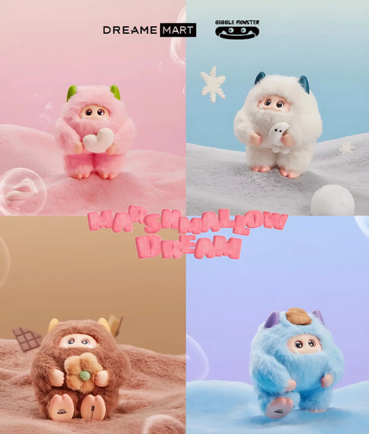 Giggle Monster - Kawaii Marshmallow Dreams Plush - Mystery Box