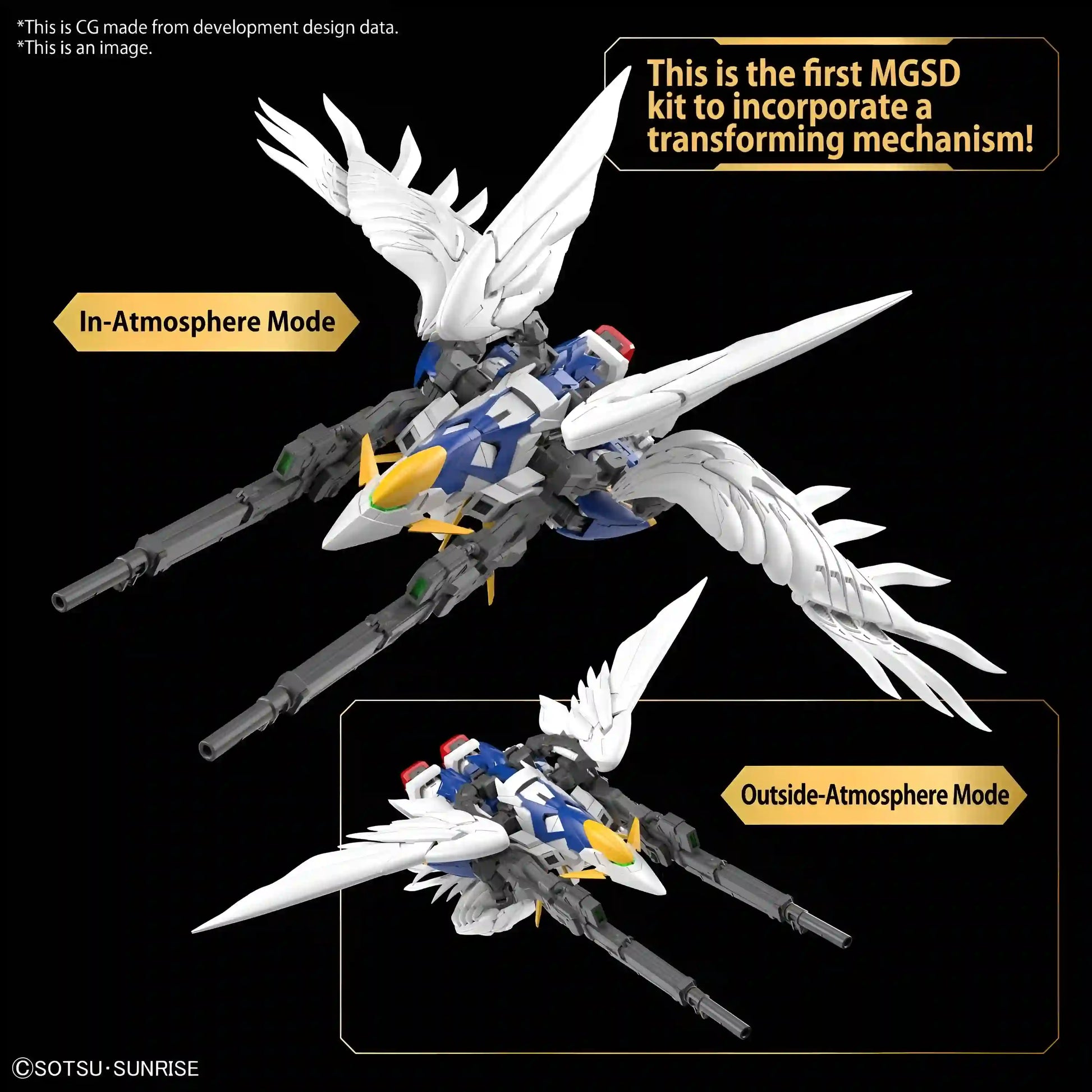 Gundam - Maquette Gunpla Wing Gundam Zero Ew - Master Grade SD - Figurine & Kawaii - 5