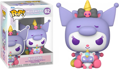 Hello Kitty - Figurine Kawaii Kuromi (UP) - Pop Sanrio N° 62 - Figurine & Kawaii - 2
