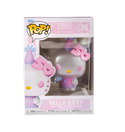 Hello Kitty Avec Ballon 50eme Anniv - Figurine Kawaii - Pop Sanrio N°76 - Figurine & Kawaii - 2