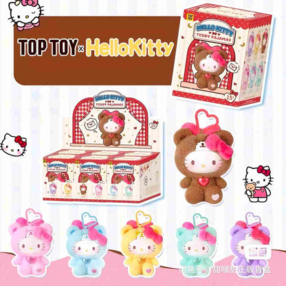 Hello Kitty Teddy Pajamas - Peluche Kawaii - Boîte Mystère - Figurine & Kawaii - 2