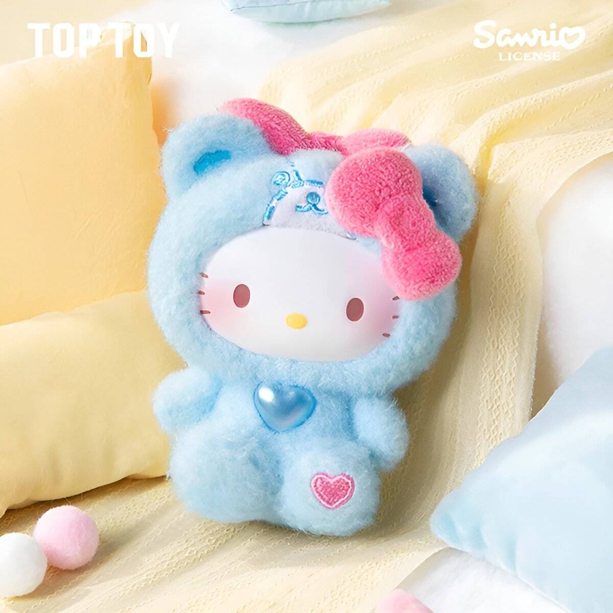 Hello Kitty Teddy Pajamas - Peluche Kawaii - Boîte Mystère - Figurine & Kawaii - 5