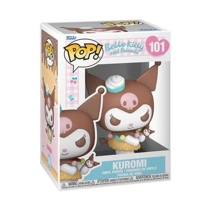 Hello Kitty - Figurine Kawaii Kuromi Avec Glace - POP Sanrio N° 101 - Figurine & Kawaii - 2