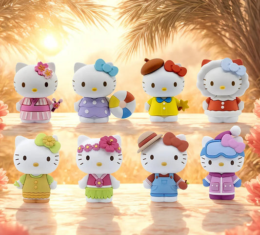 Hello Kitty - Figurine Sanrio Mini-Doll Four Seasons - Boîte Mystère - Figurine & Kawaii - 1