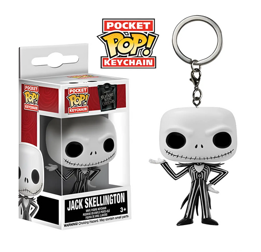 L'Etrange Noel De Monsieur Jack - Porte-clés Jack Skellington - Pocket Pop Keychain - Figurine & Kawaii - 1
