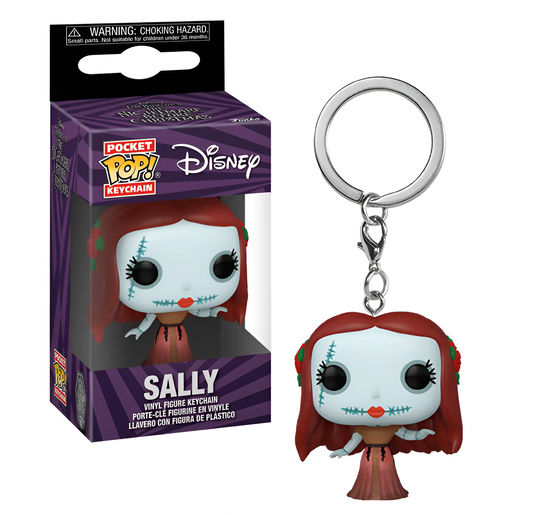 L'Etrange Noel De Monsieur Jack - Porte-clés Sally Tenue De Soirée - Pocket Pop Keychain - Figurine & Kawaii - 1