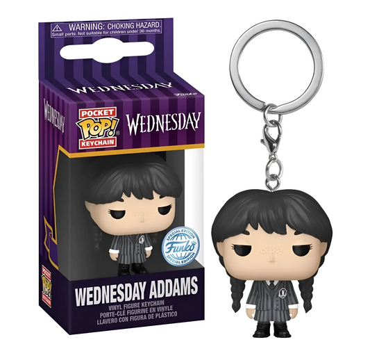 Mercredi - Porte-clés Mercredi Addams - Pocket Pop Keychain - Figurine & Kawaii - 1