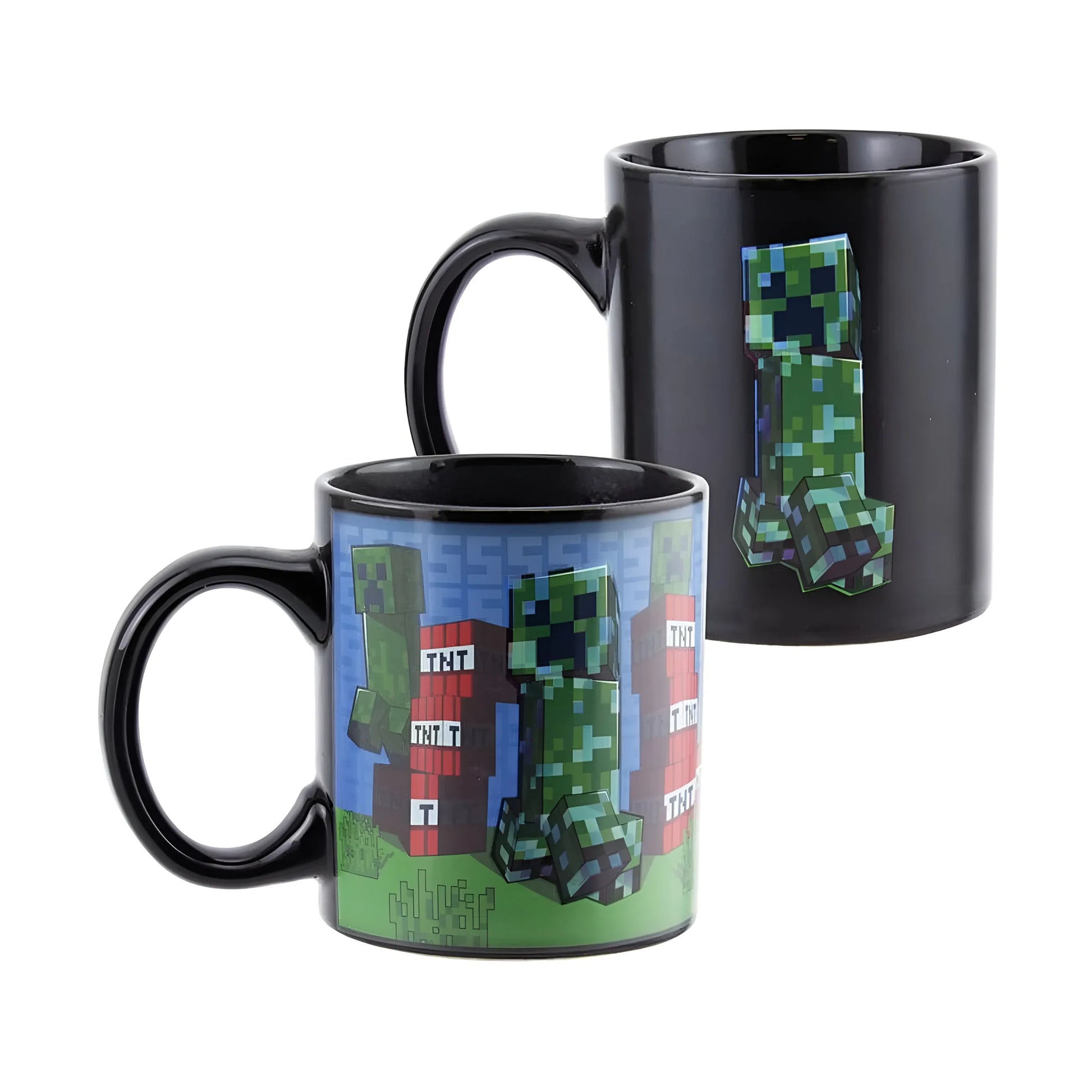 Minecraft - Mug Thermoréactif Creeper - 300ml - Figurine & Kawaii - 2