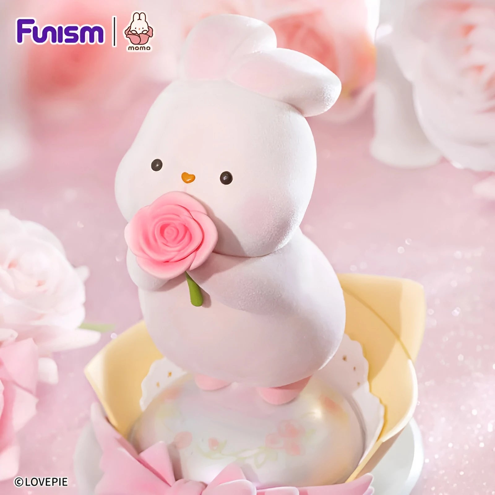 Momo Bunny - Figurine Kawaii - Flowers For You - Figurine & Kawaii - 3