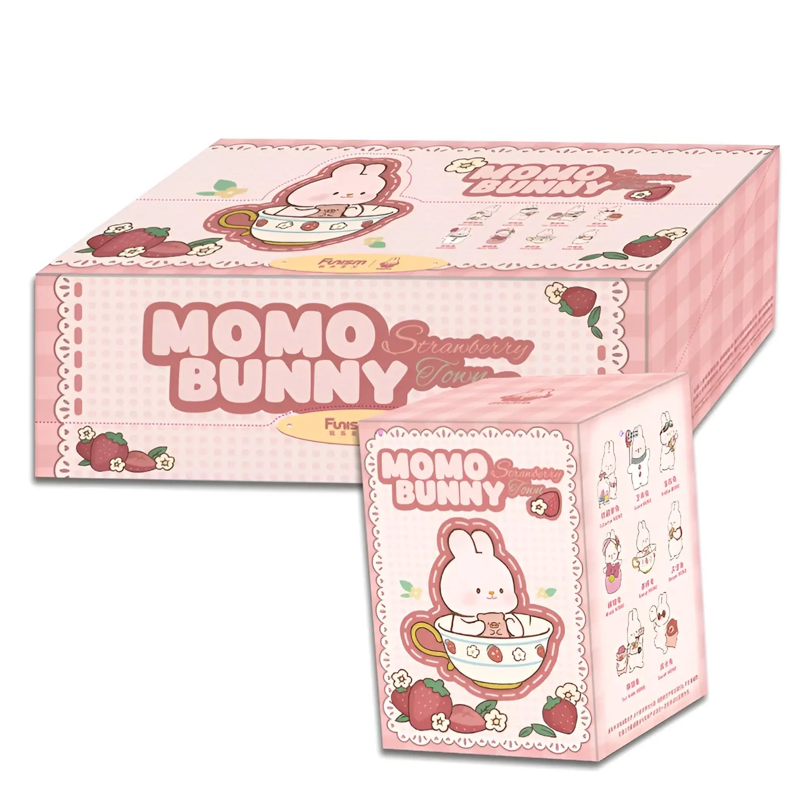 Momo Bunny - Figurine Kawaii Strawberry Town - Boîte Mystère - Figurine & Kawaii - 5