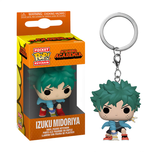 My Hero Academia - Porte-clés Deku Avec Ses Gants - Pocket Pop Keychain -  Funko Pop - 1