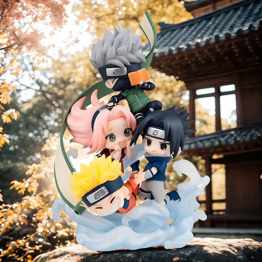 Naruto Shippuden - Statuette Kawaii - FigUnity Gather here - Team 7 - Figurine & Kawaii - 1