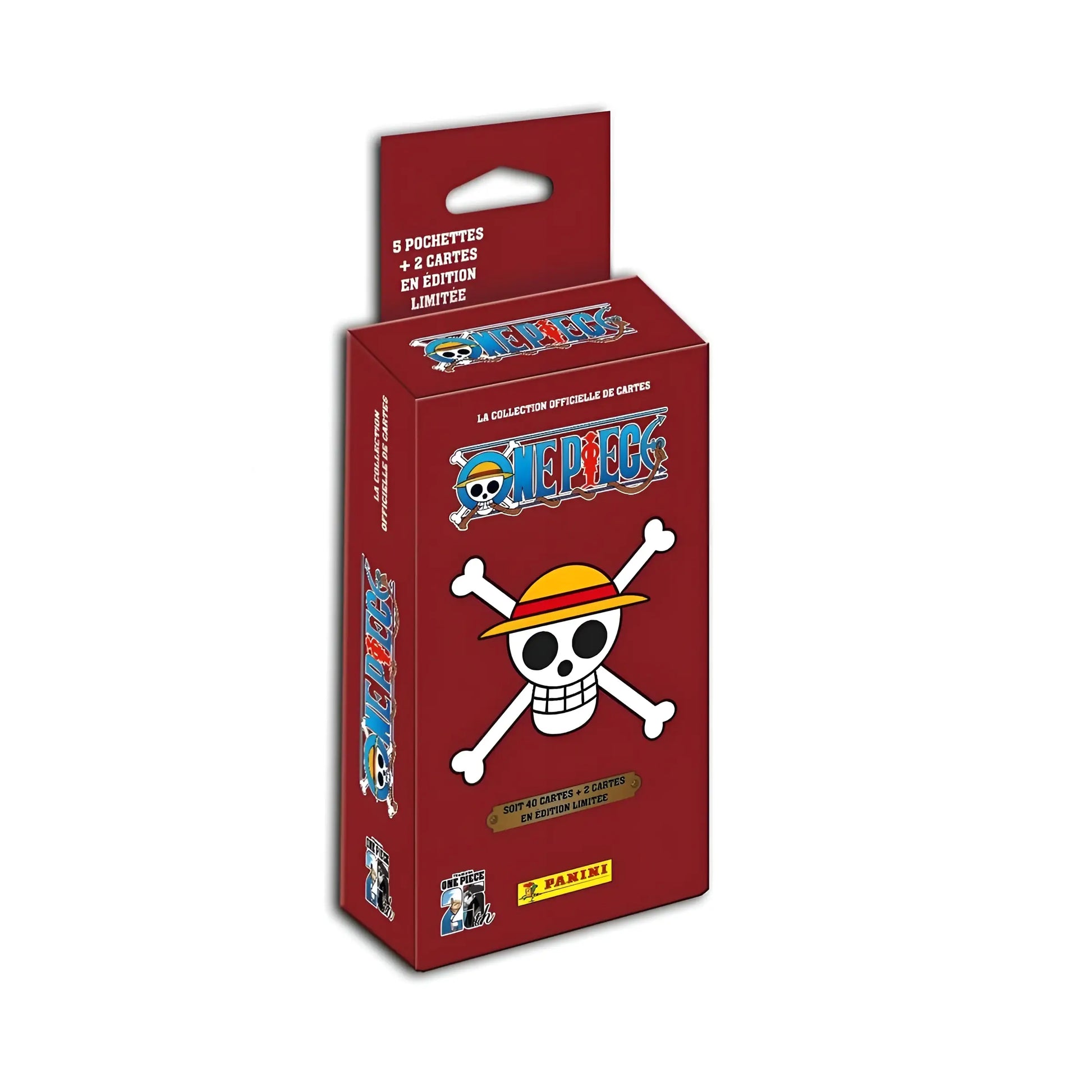 One Piece - Blister De Cartes A Collectionner - 5 Pochettes + 2 Carte En Edition Limitée - 25ème Anniversaire - Figurine & Kawaii - 1