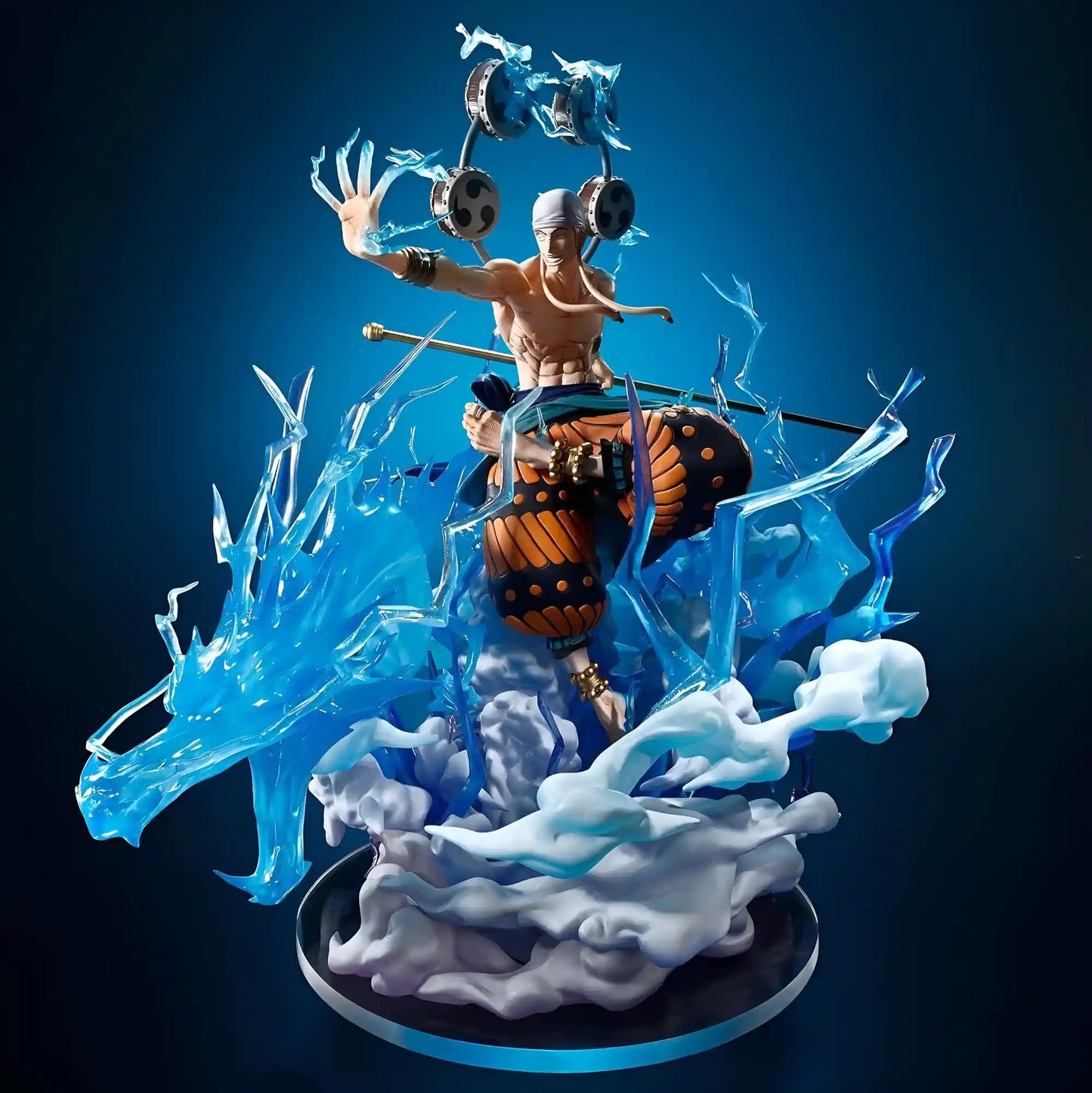 One Piece - Statuette Figuarts Zero Extra Battle Enel - Sixty Million Volt Lightning Dragon
