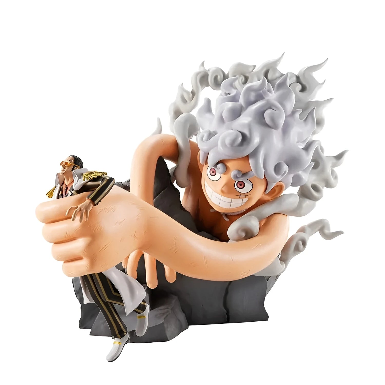 One Piece - Figurine Monkey D. Luffy Gear5 & Borsalino - Burst Of Energy - Figurine & Kawaii - 2