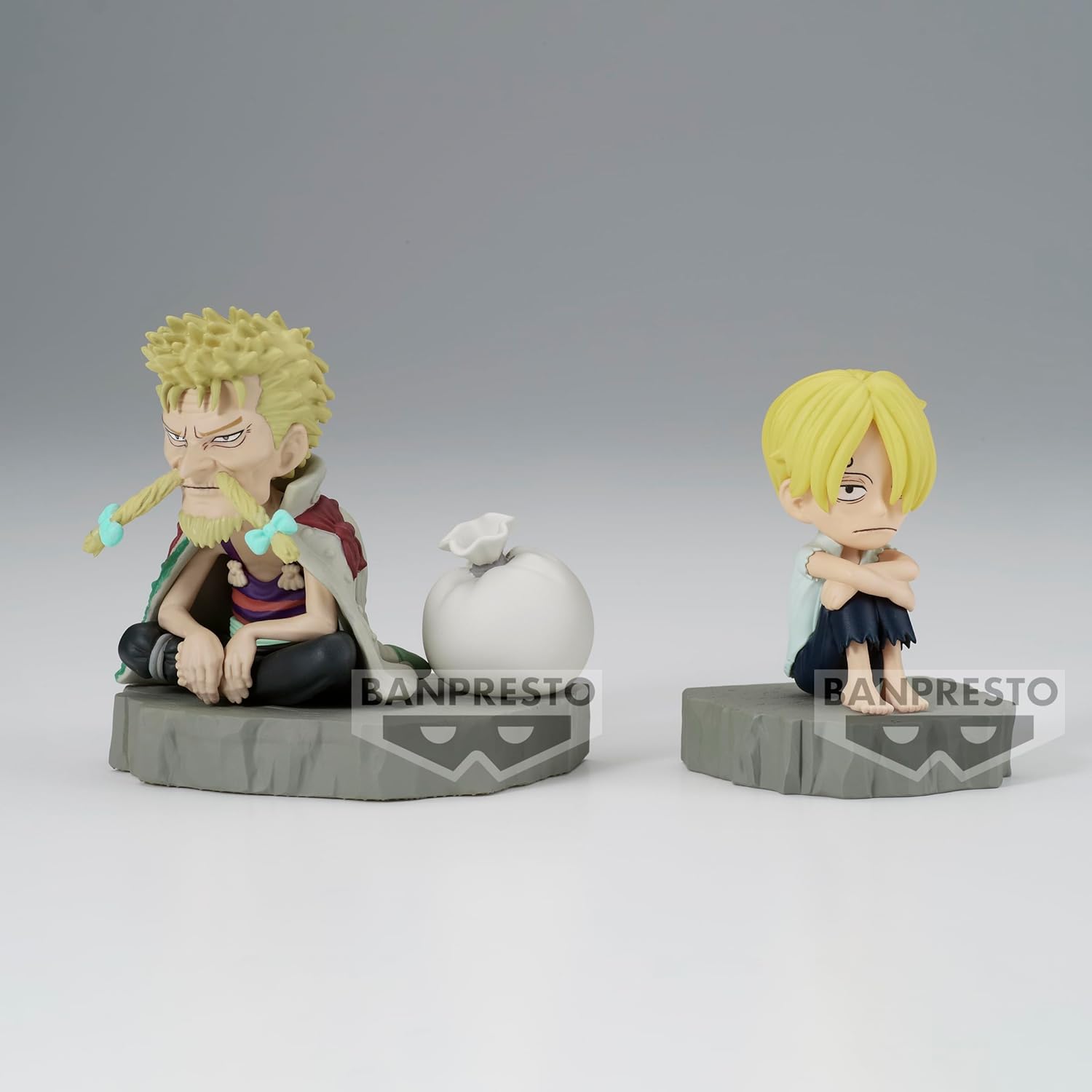 One Piece - Figurine Sanji & Zeff - Mega WCF - Figurine & Kawaii - 3