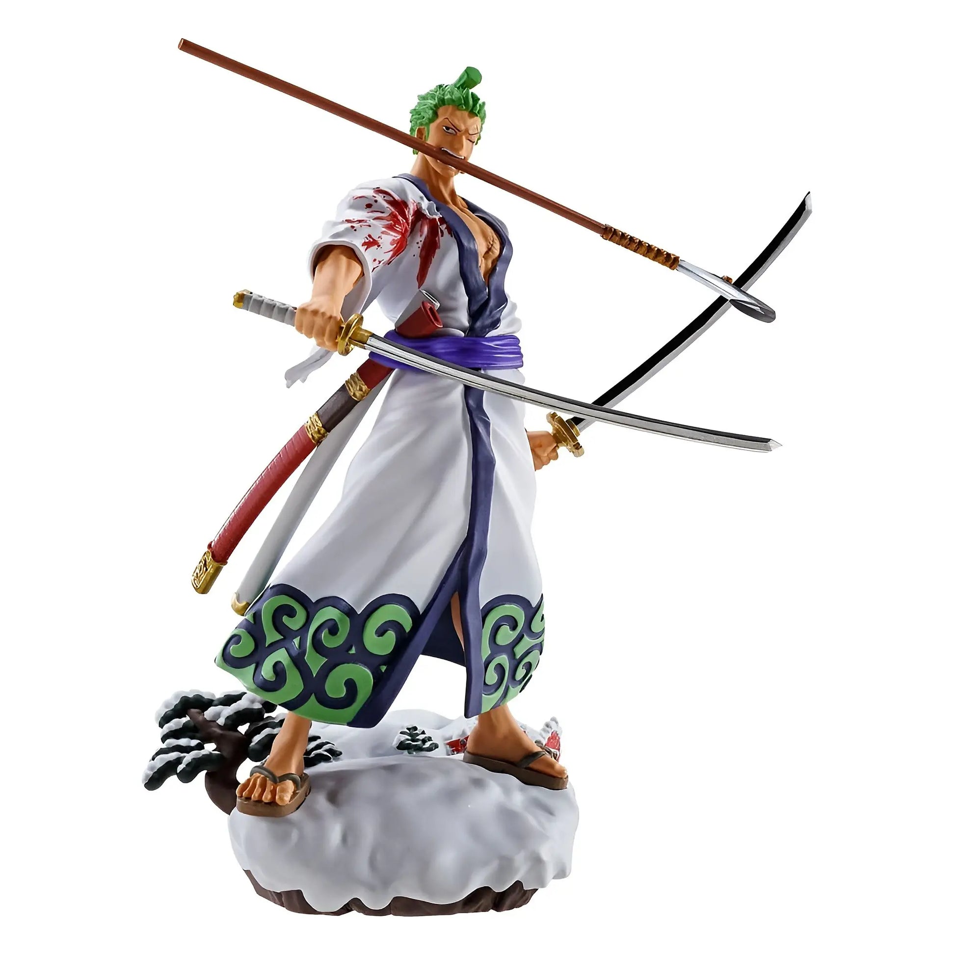 One Piece - Petitrama x4 Figurines - Re Birth Wano Kuni Vol.1 - Figurine & Kawaii - 5