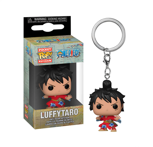 One Piece - Porte-clés Luffy Taro En Kimono - Pocket Pop Keychain - Figurine & Kawaii - 1