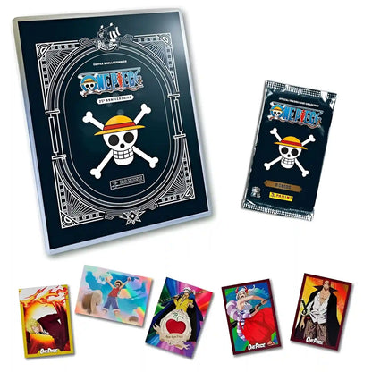 One Piece - Pack De Démarrage De Cartes A Collectionner - 1 Classeur + 2 Pochettes + 1 Carte En Edition Limitée - 25ème Anniversaire - Figurine & Kawaii - 1