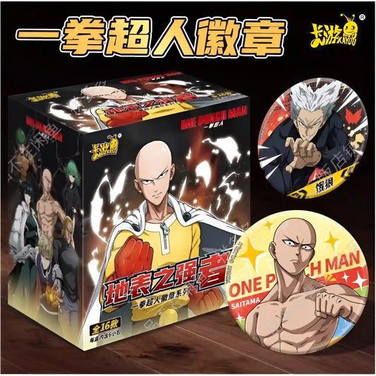 One Punch Man - Booster de Badge Métallique - Figurine & Kawaii -1