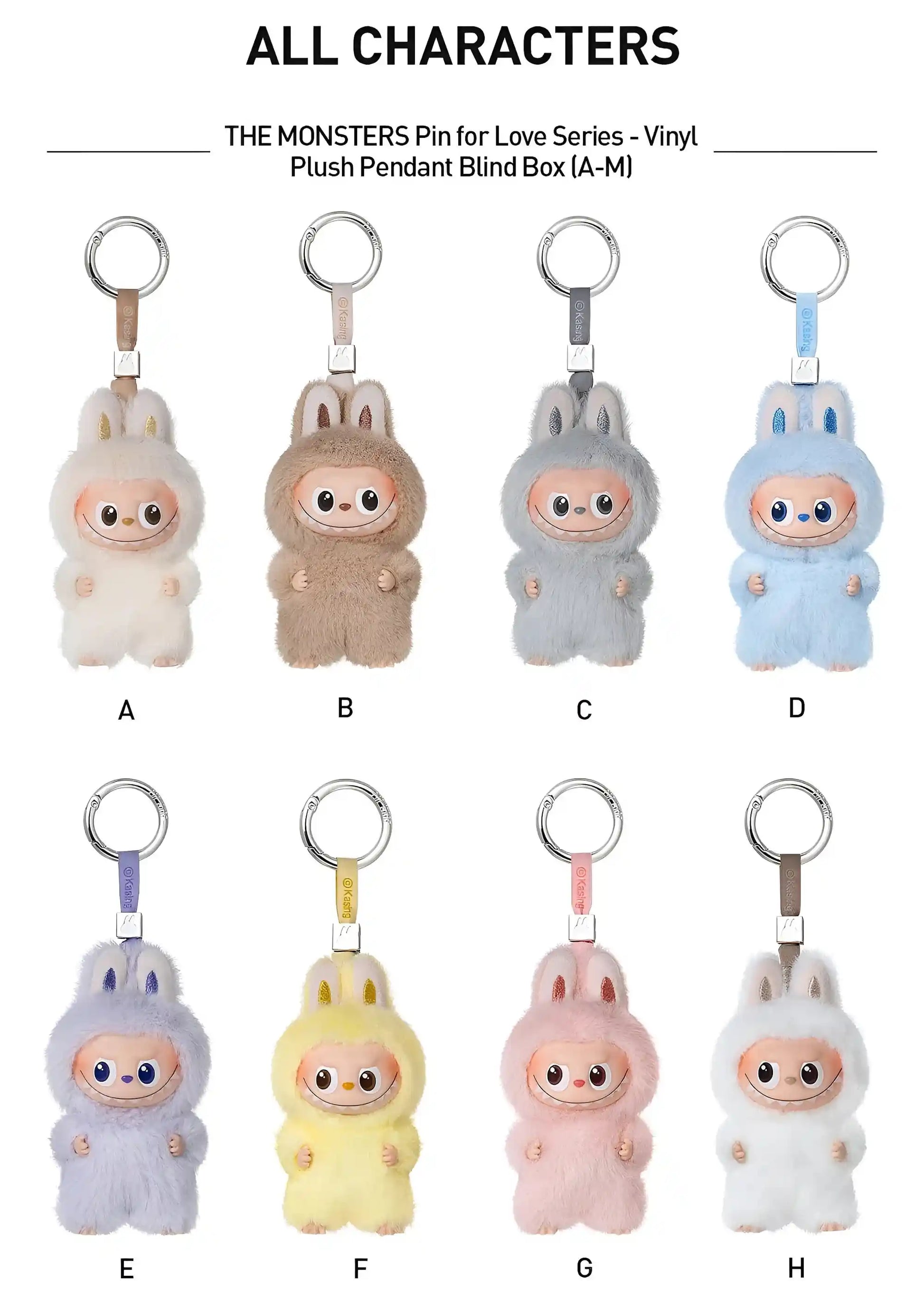 Pop Mart - Labubu The Monsters - Pin For Love (A-M) - Boîte Mystère - Figurine & Kawaii - 5