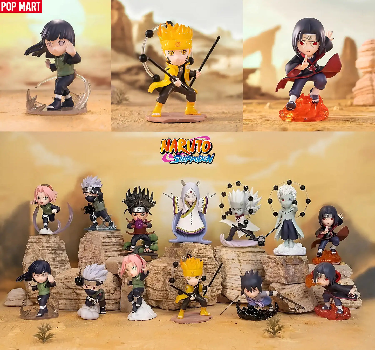 Pop Mart - Naruto Shippuden - Ninkai Taisen Series - Boîte Mystère