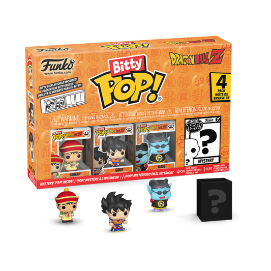 Dragon Ball Z - Pack de 4 Mini Figurines (Dont 1 Mystère) - Bitty Pop - Figurine & Kawaii - 1