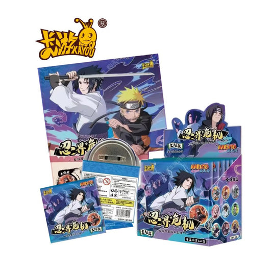 Naruto Shippuden - Booster De Badge Métallique - Figurine & Kawaii - 1