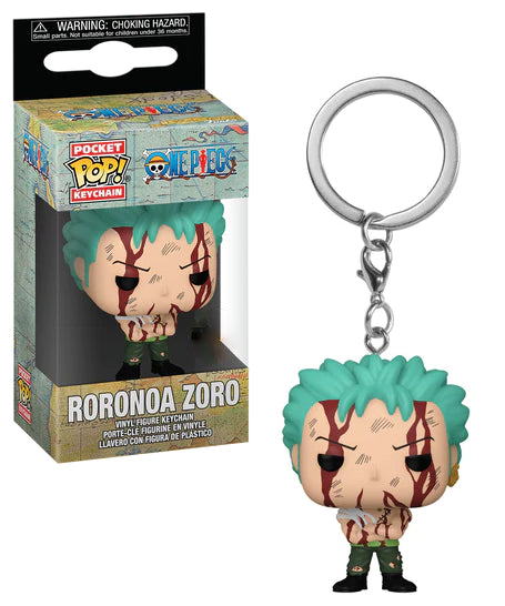One Piece - Porte-clés Roronoa Zoro "Il ne s'est rien passé" - Pocket Pop Keychain - Figurine & Kawaii - 1